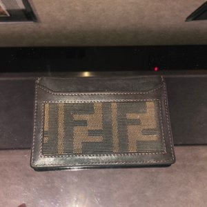 Fendi card wallet
